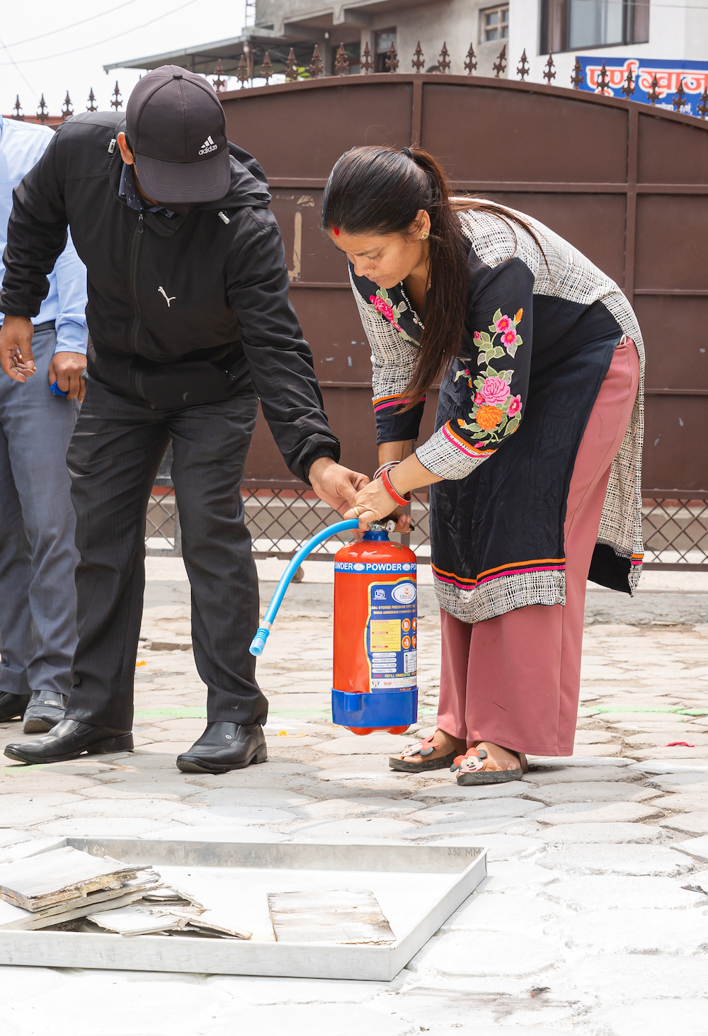 Fire Safety Training at Felt and Yarn